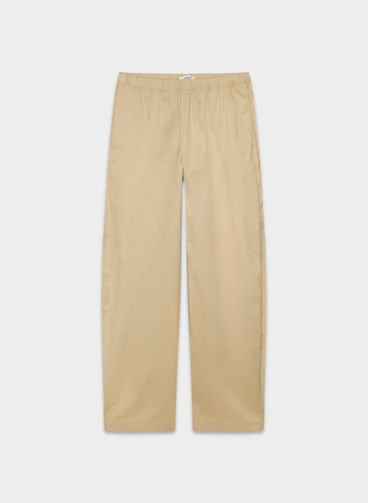 Sustainable Spring Find 2026: Aritzia Chino Pants - Tan Khaki Hue Barrel-Leg Pull-On Mid-Rise Relaxed Spring Perfect Chino Pants 