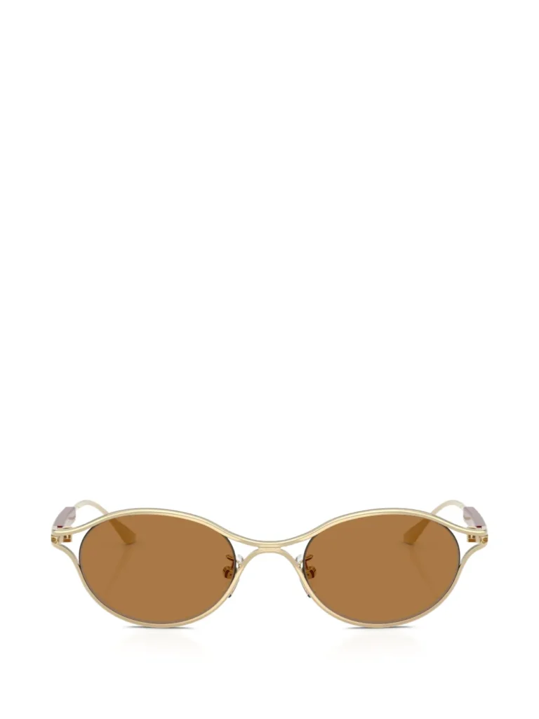 Sustainable Summer 2026: Tory Burch Deco Oval-frame Sunglasses -  metal sunglasses 