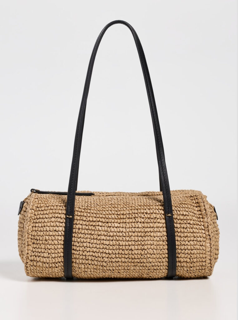 Sustainable Summer 2026:  Madewell Modern Legacy Shoulder Bag - natural material shoulder bag 