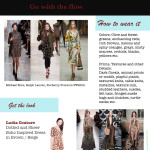 Fall Trend: Go with the flow & Dress Review by Ludia Couture