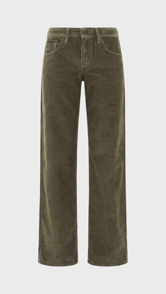 Fall 2026: Levi's Low Loose Corduroy Pants - corduroy loose low pants in green 
