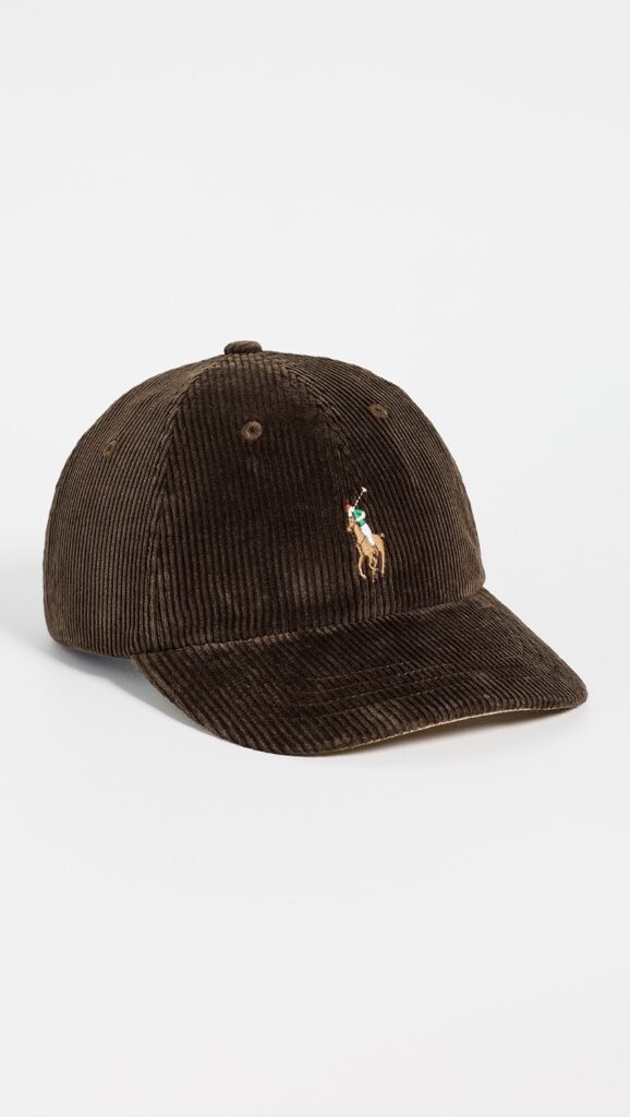 Fall 2026: Polo Ralph Lauren Stretch Corduroy Classic Sport Cap - corduroy cotton sports cap in beech brown 